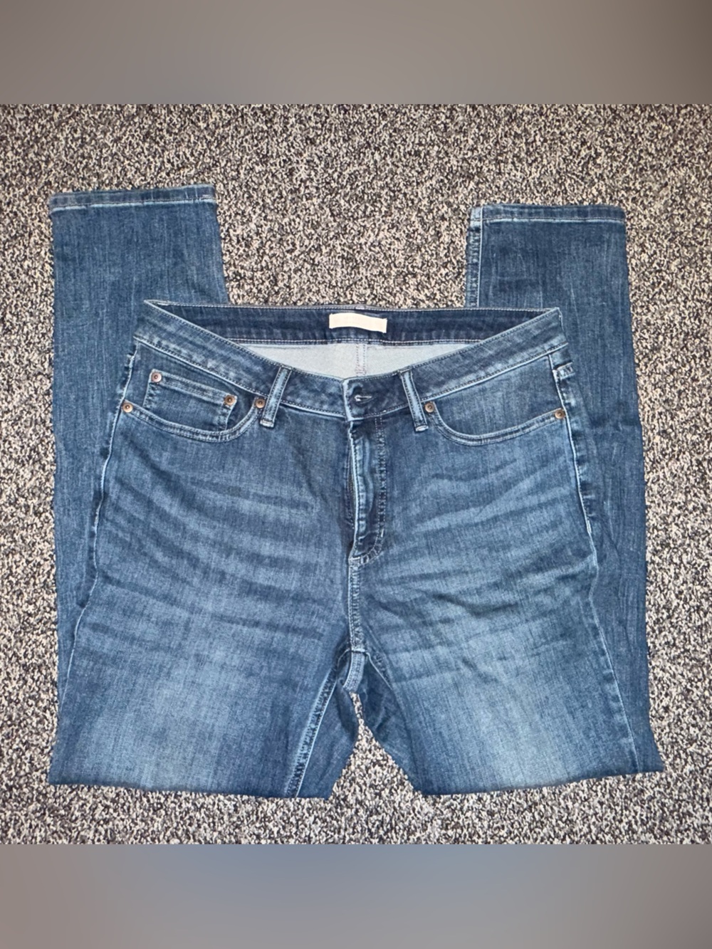 LC Lauren Conrad Women's Skinny Jeans - Dark and Medium Blue Washes - Picture 7 of 11